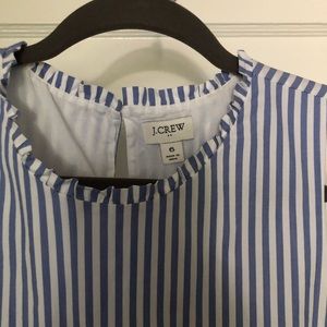 J Crew striped sleeveless maxi